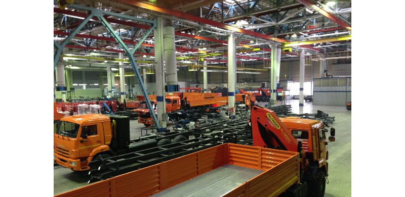 PALFINGER starts operations for its two joint ventures with the leading Russian truck producer OJSC KAMAZ